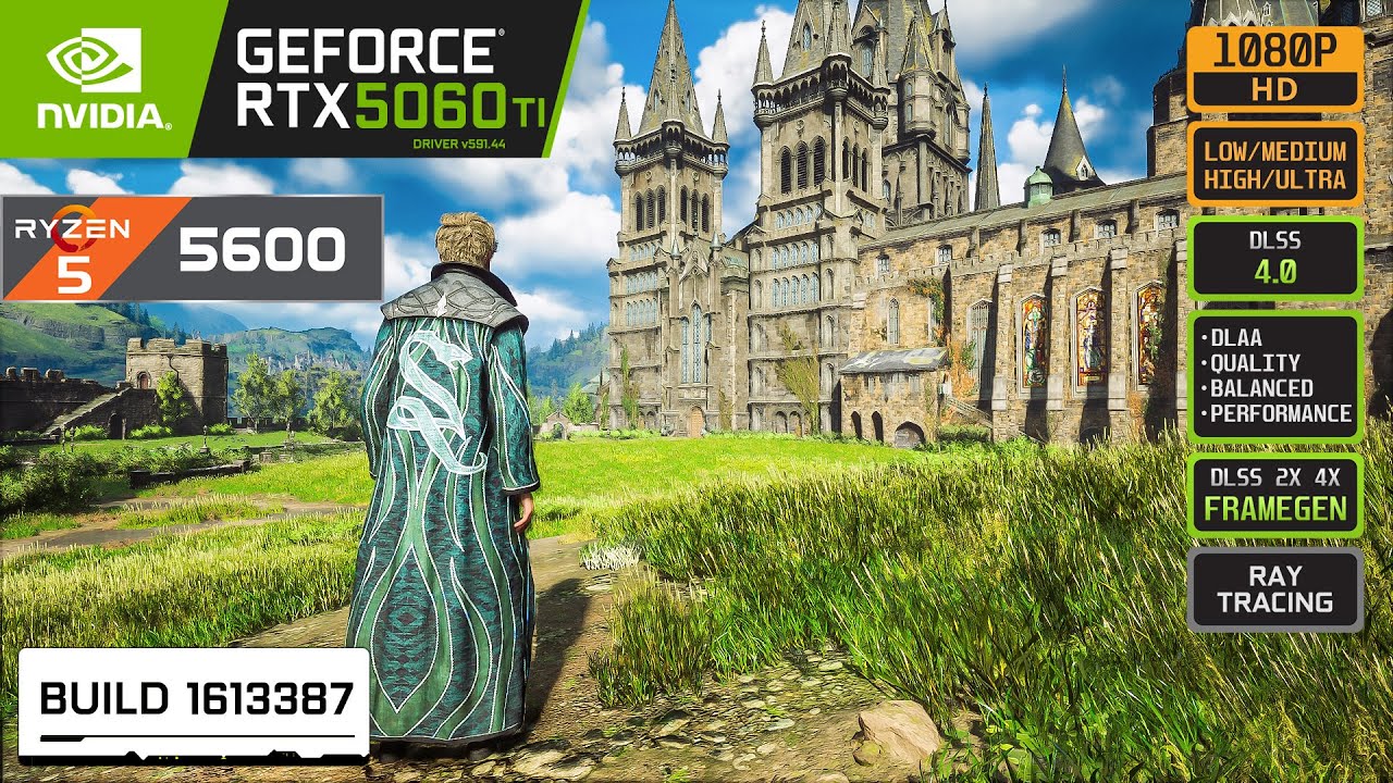 HOGWARTS LEGACY - RTX 5060 Ti - RYZEN 5 5600