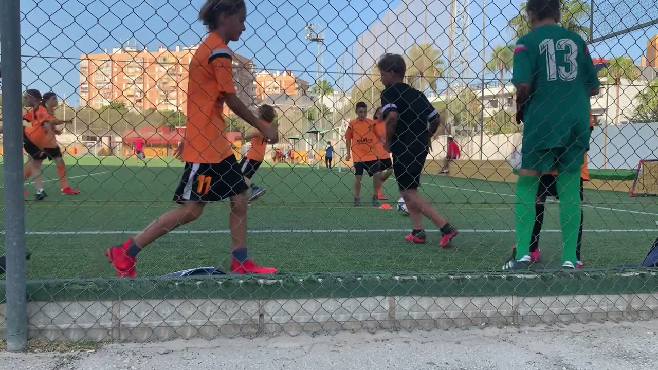 Entreno con el atlético Benamiel CF