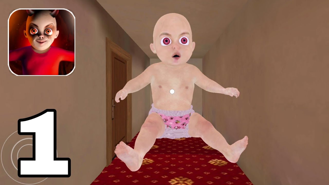Scary Baby In Red Horror House Gameplay Part 1 All Nights