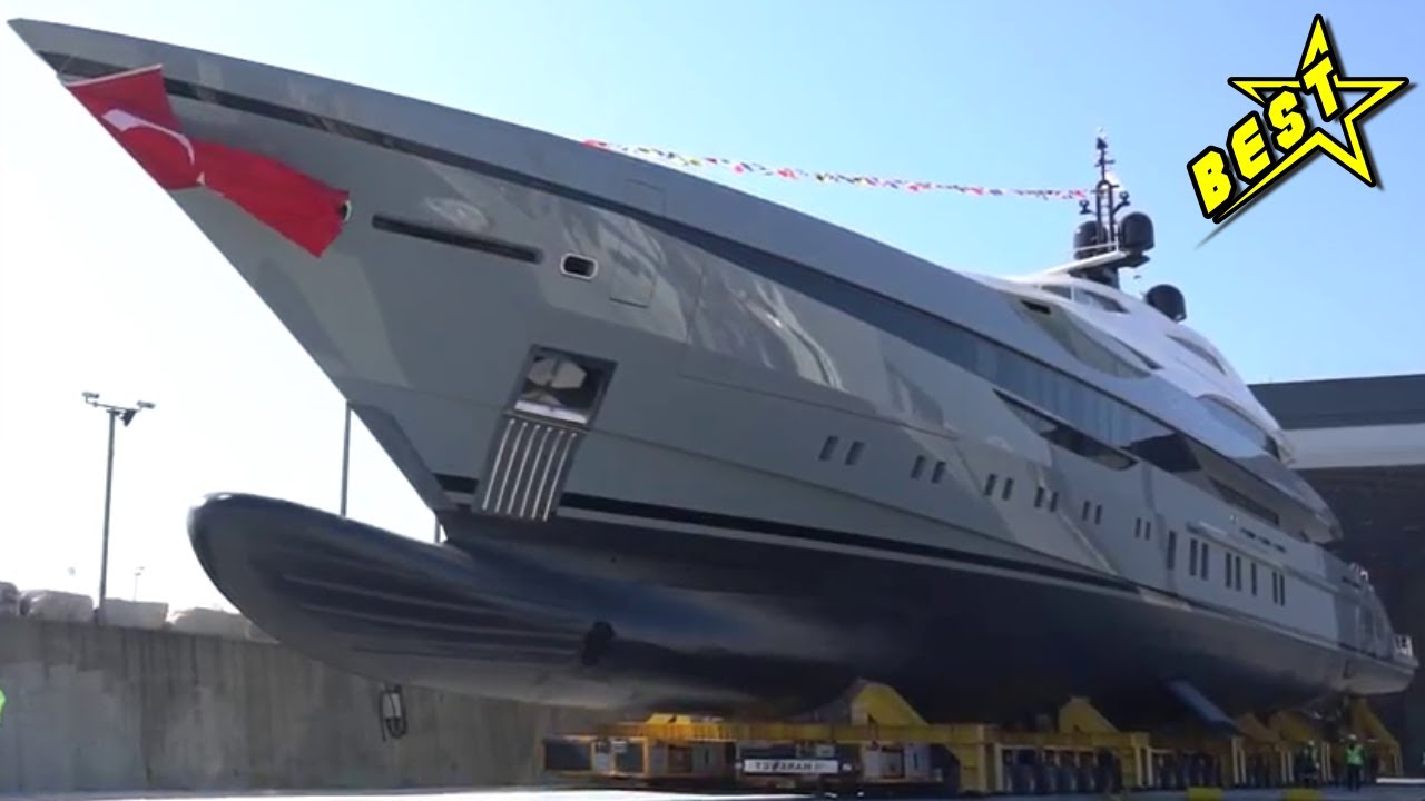 Best Luxury: MOST SPECTACULAR LAUNCH! TATIANA! Most Luxury Beautiful Bilgin 263 Tatiana!