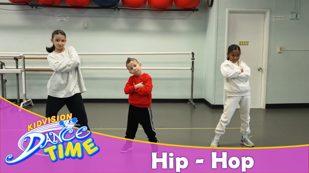 Двигайтесь в такт! Разучите хип-хоп-движения с мисс Пенни | KidVision Dance Time