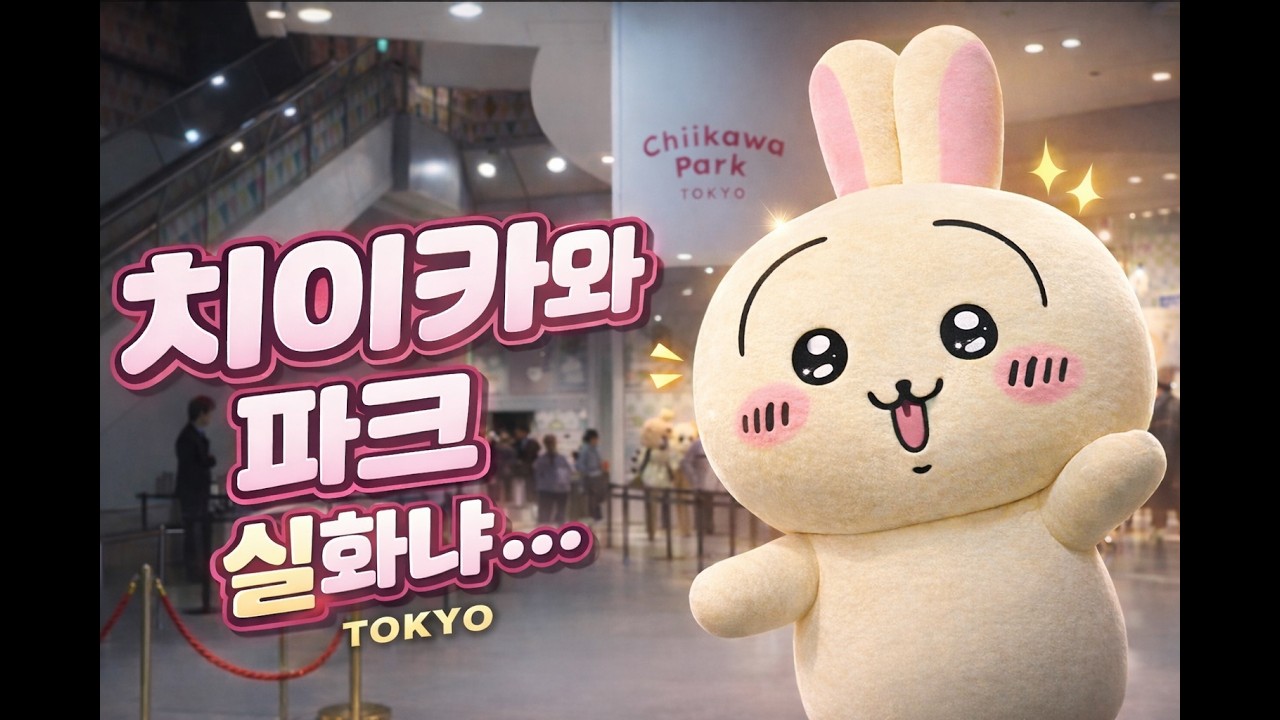 치이카와 덕후들의 성지! 도쿄 치이카와 파크를 다녀왔어요!!! 치이카와 파크의 완전 정복! 입장부터 굿즈까지 담아 내었으니 꼭 끝까지 시청 바래요~