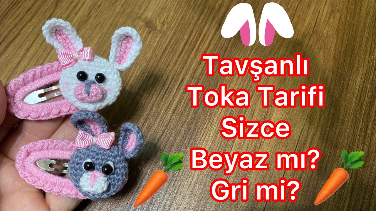 Tavşanlı Örgü Çıt Çıt Toka Tarifi