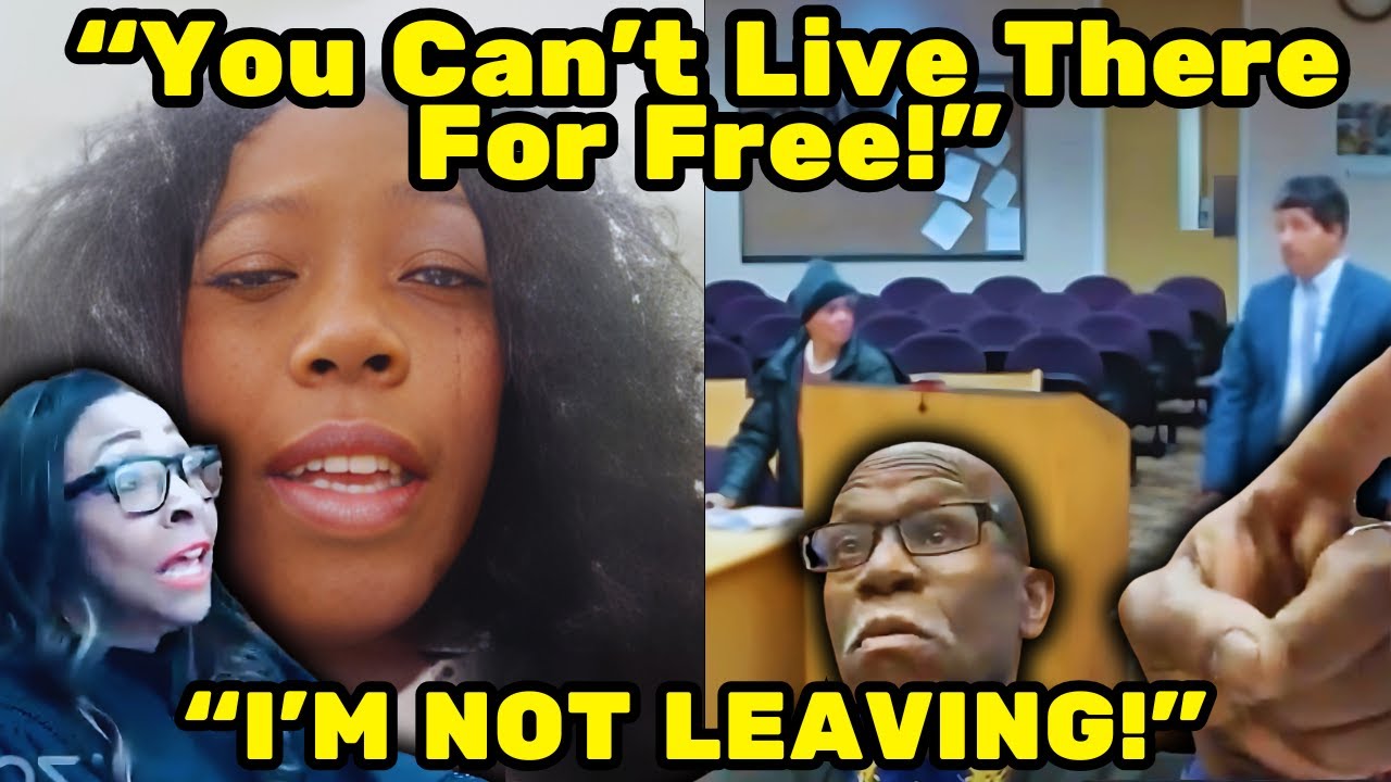 Entitled Tenant Believes She Should Be Allowed To Live For Free in Her Forclosed Home!