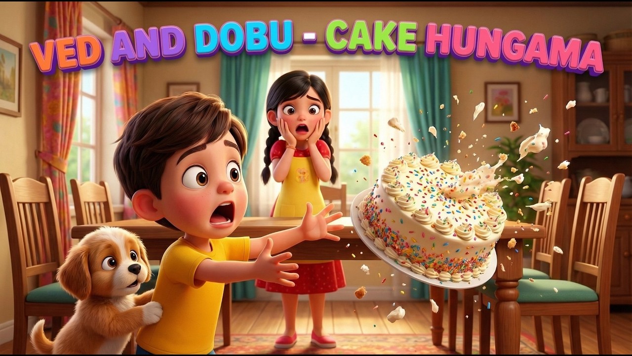 Ved and Dobu - Cake Hungama (Hindi)