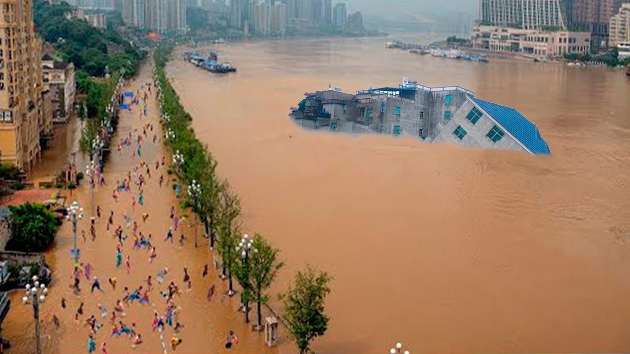 Cities are sinking! 2.5 million people are affected by flood in Mangalore, India