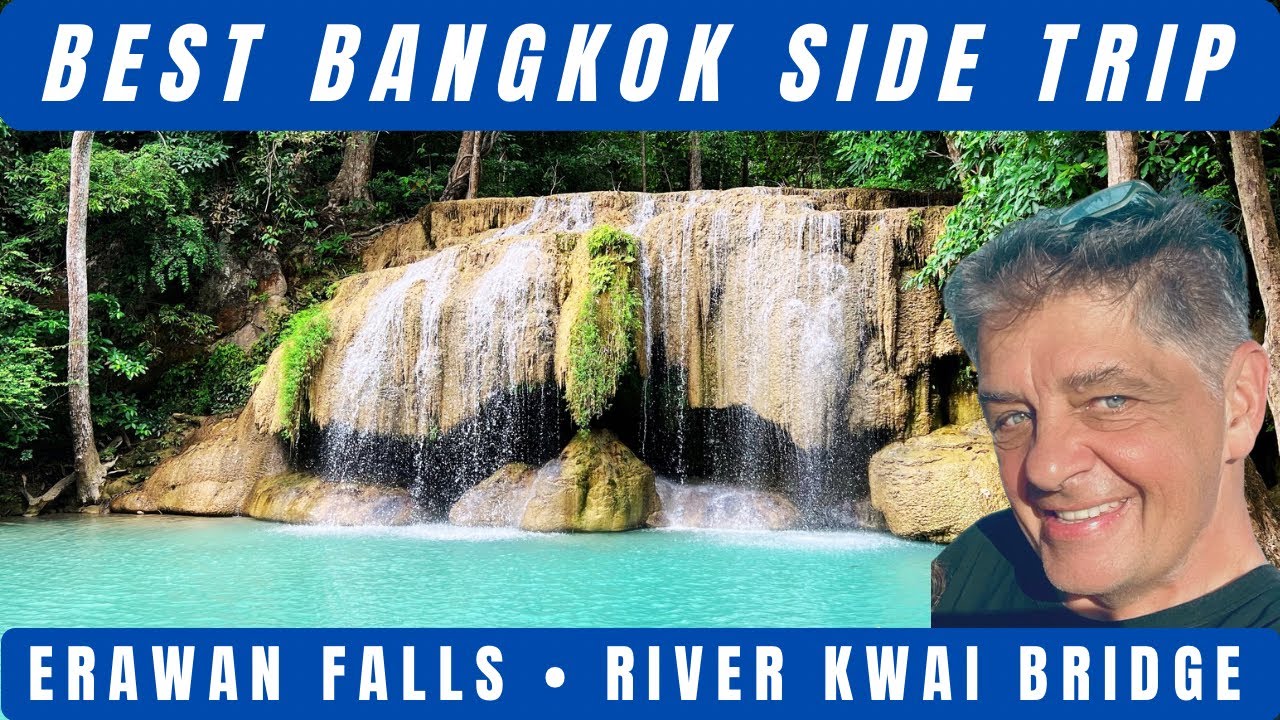 Erawan Falls 🇹🇭 2026, River Kwai bridge, need to know tips, Kanchanaburi BEST side trip from Bangkok