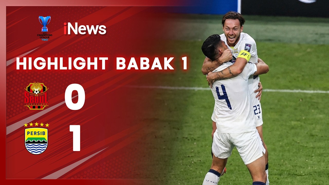 Julio Cesar Bawa Maung Bandung Unggul 1-0 atas FC Seoul | AFC Championship League Two