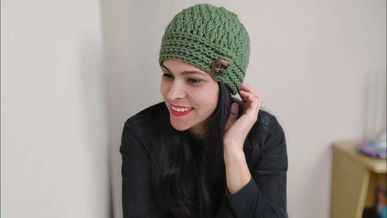 GORRO DE CROCHÊ URBANO