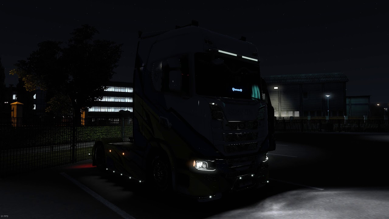 1.40 Open Beta | Lights from the truck - A mistake | Euro Truck Simulator 2