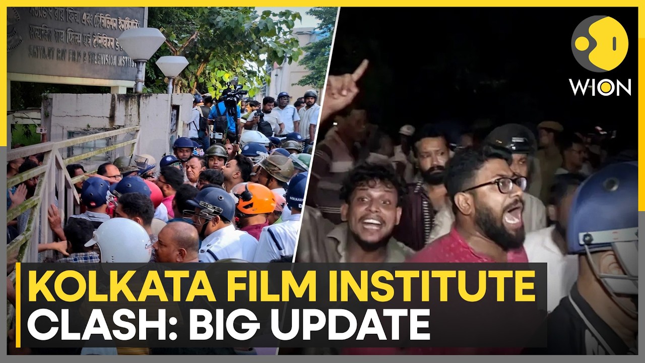 SRFTI Clash: More Than 30 Injured As Violence Erupts In Kolkata Film Institute | WION