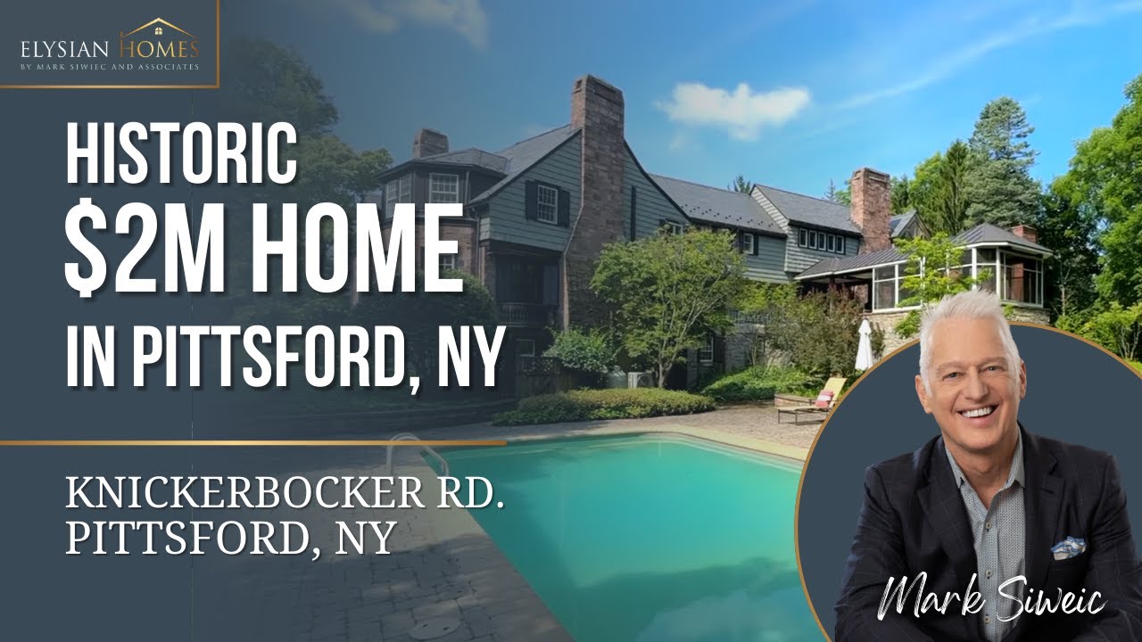 Step Inside A Historic $2M Home in Pittsford! | Rochester, NY Real Estate
