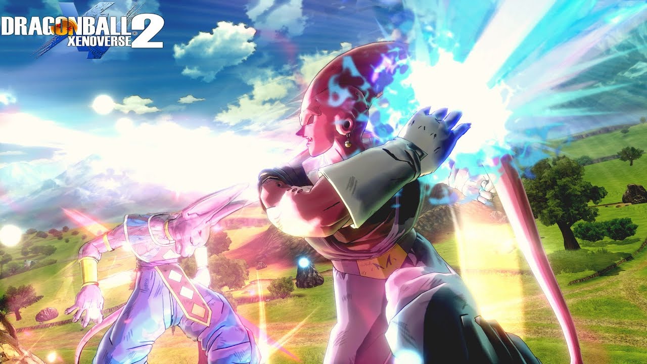 Majin Buu (Vegito Absorbed) Vs God of Destruction Beerus - Dragon Ball Xenoverse 2 MODS