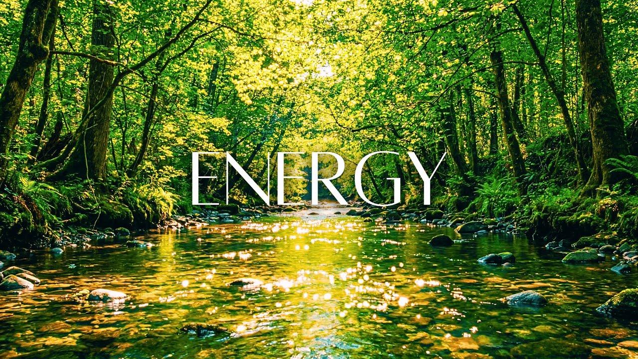 Beat the Winter Blues | 3 Hour Vivid Forest River Creek Ambience (Energy Boost)