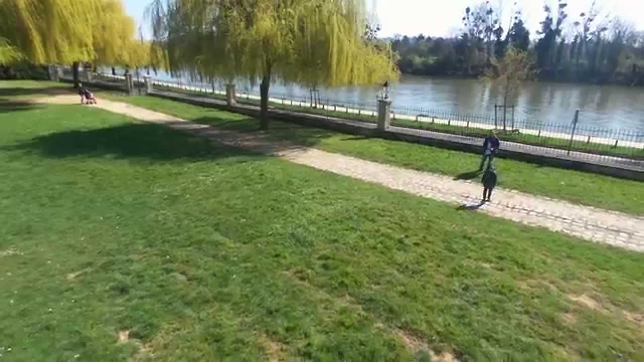 carrieres sur seine parc drone