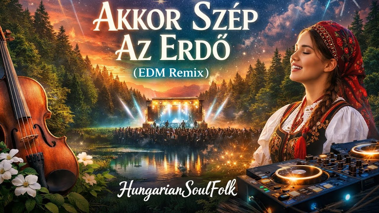 HungarianSoulFolk – Akkor szép az erdő mikor zöld (Folk EDM Remix)