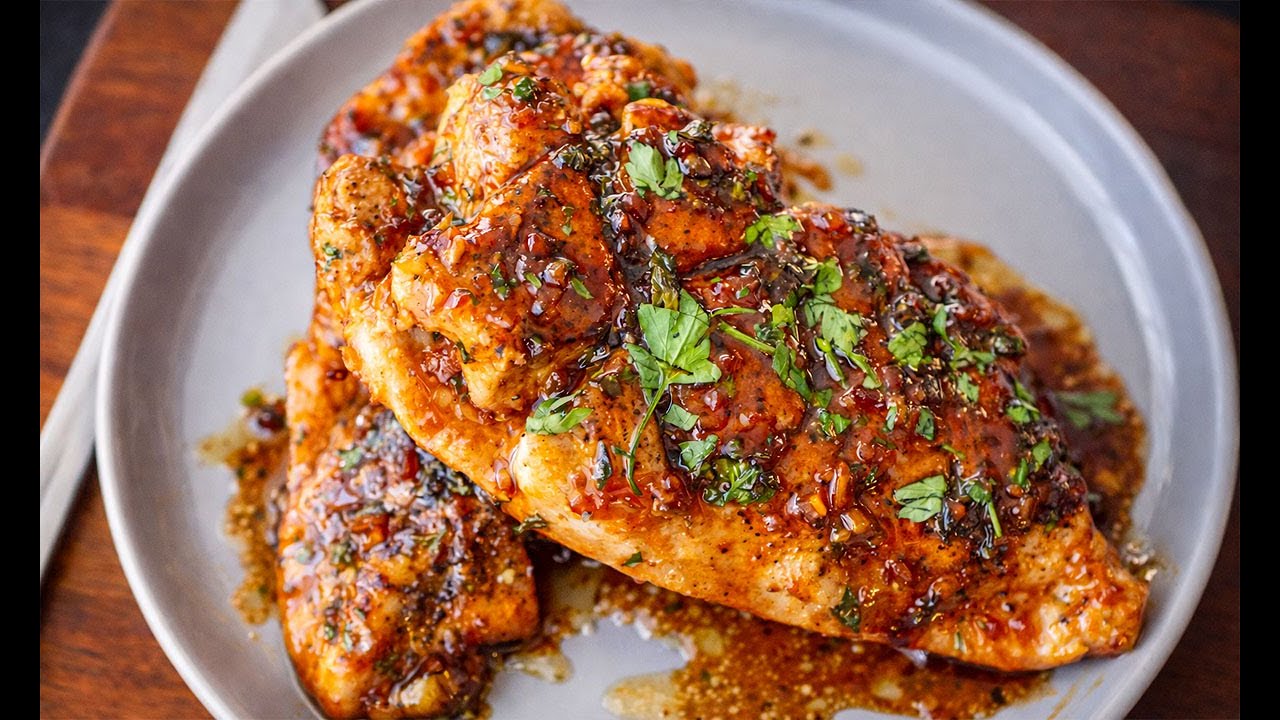 Honey Garlic Chicken Breast - The Best Chicken I ever Had