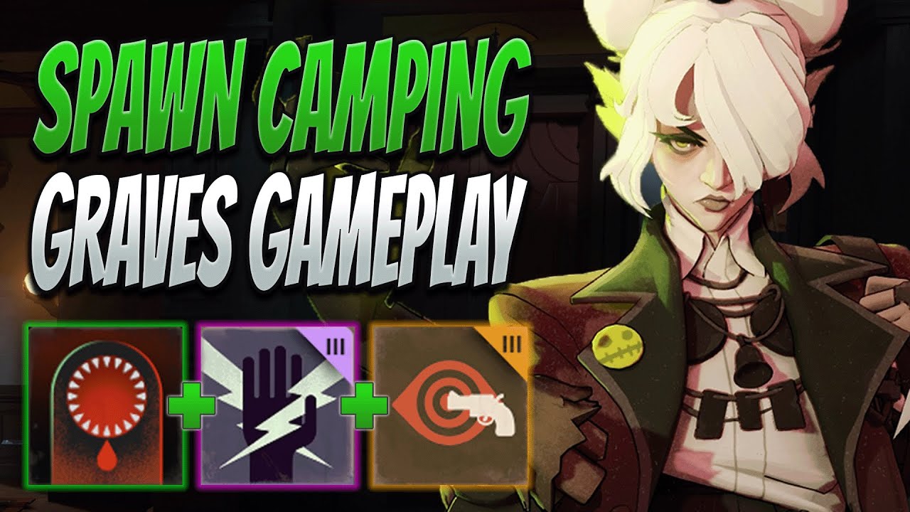 NOT EVEN SPAWN IS SAFE! Graves Gameplay | Deadlock