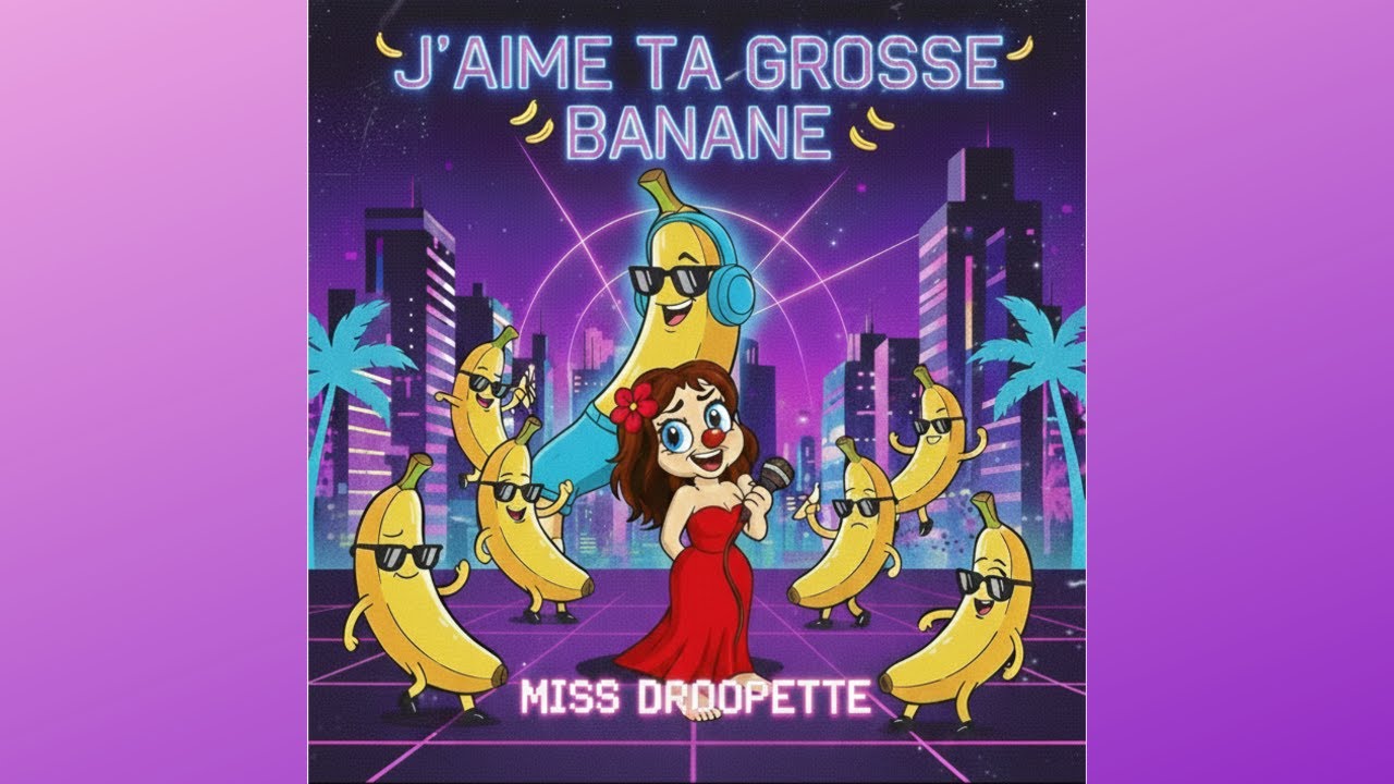 💜🩷J'AIME TA GROSSE BANANE 🍌 | Miss Droopette - ElectroPop Vibes🩷💜