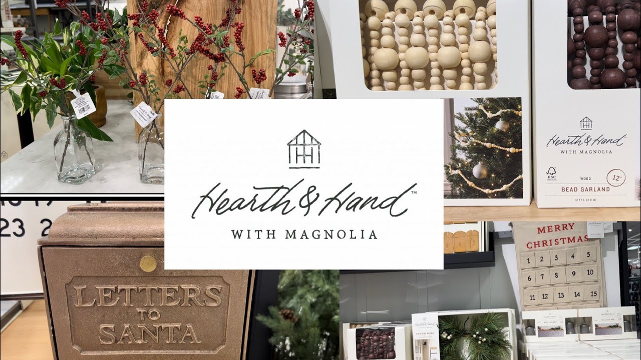 Target Hearth and Hand Magnolia CHRISTMAS Collection 2021