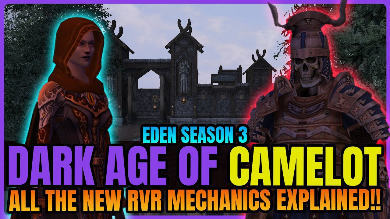 Dark Age of Camelot | EDEN Season 3 | ALL The NEW RvR Mechanics Explained!!