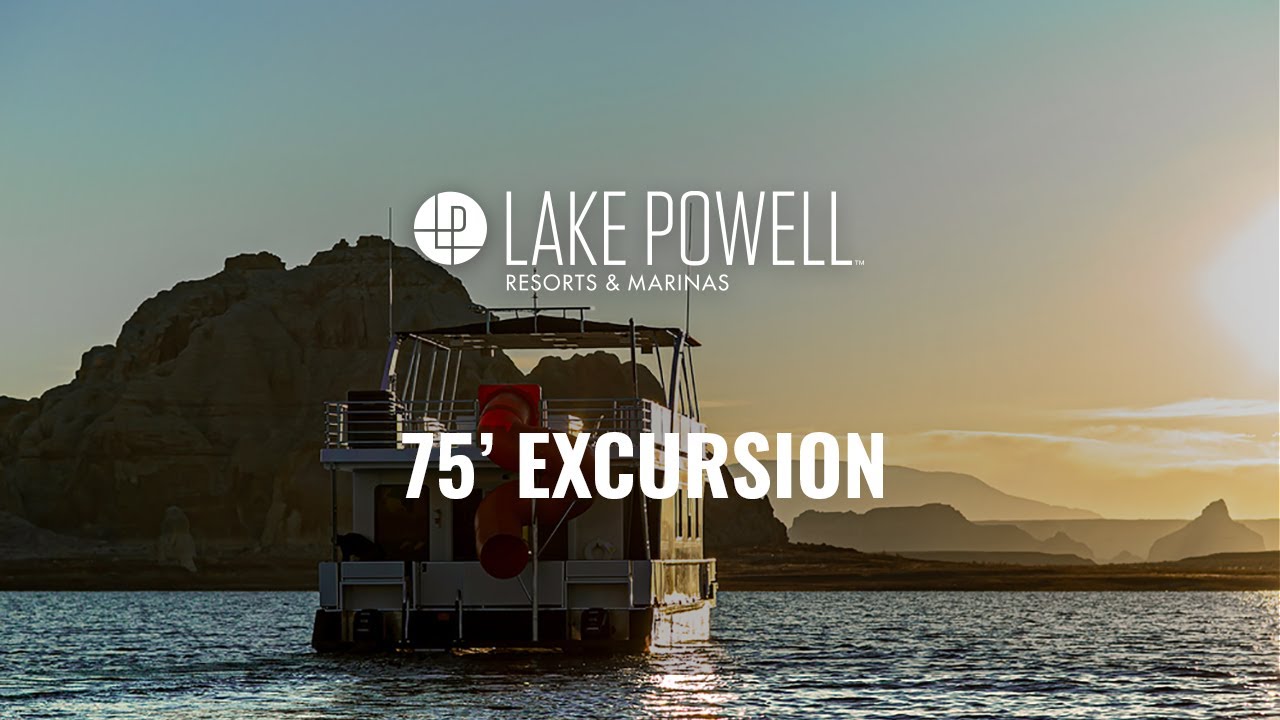 The 75' Excursion Houseboat Operating Video| Lake Powell