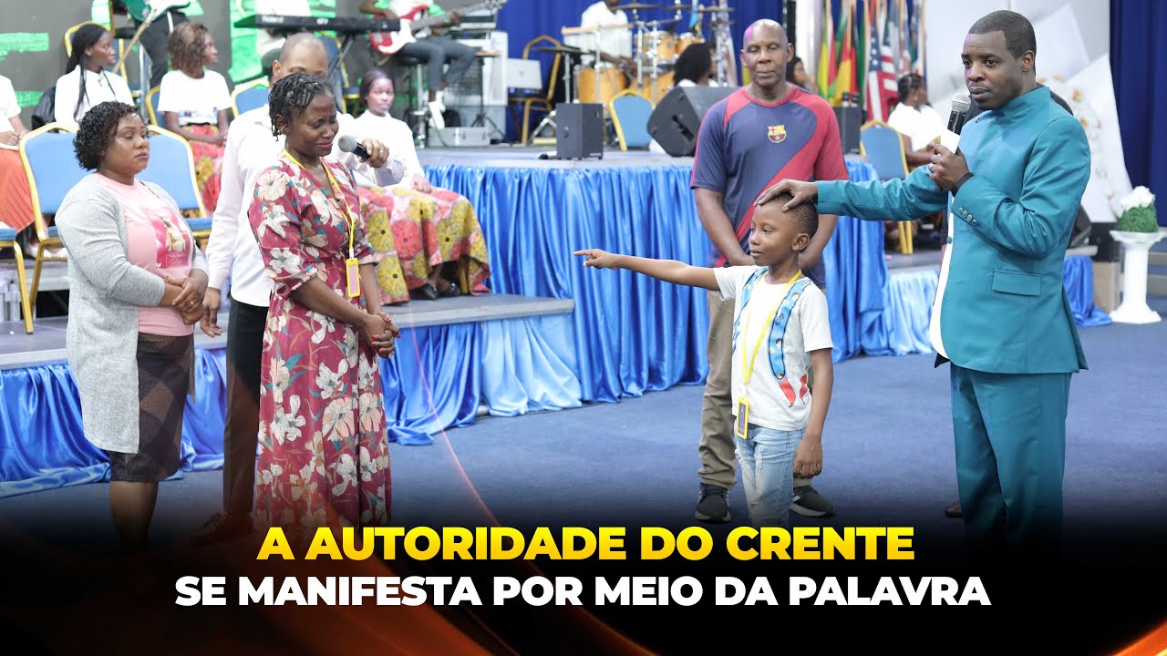 A autoridade do crente se manifesta por meio da palavra || Apóstolo Onório Cutane