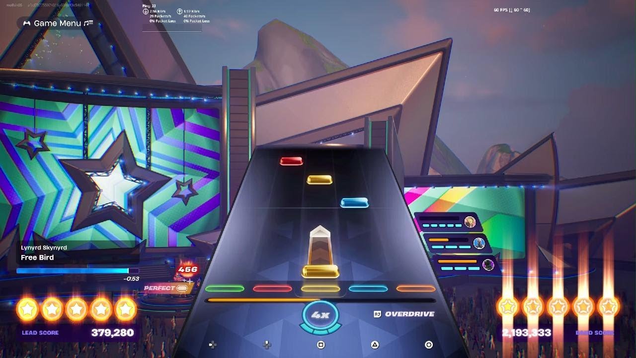 Nightmare lead 100%Fortnite Festival
