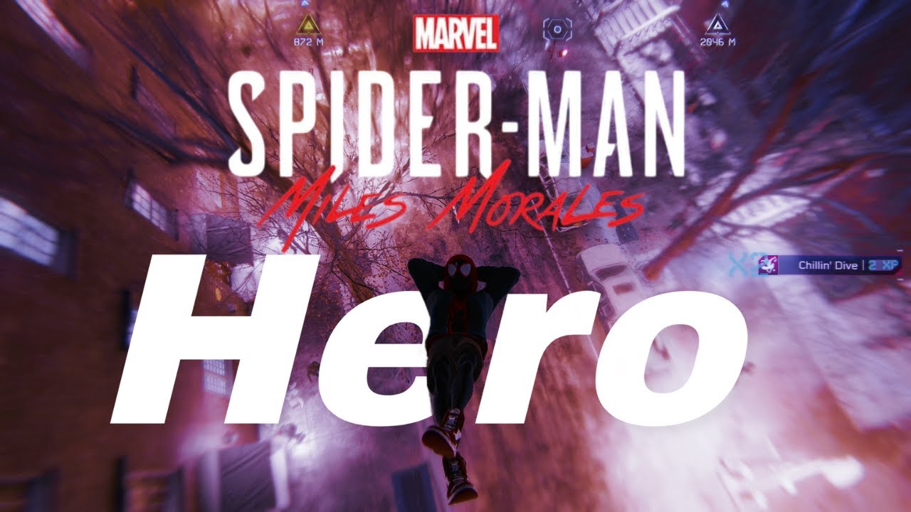 Hero ft. Martin Garrix (Spider Man Miles Morales) Pro Stylish Swing To Music🎶
