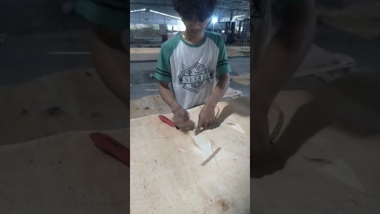 Repair shortcore di pabrik plywood #plywood #triplek #pabrikplywood #pabriktriplek #plywoodmaker