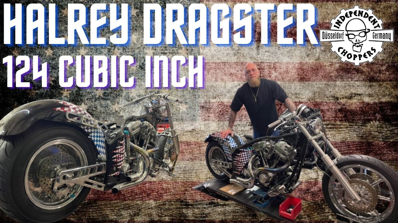 Independent Choppers - Dragster - 124 cubic inch - Harley Davidson