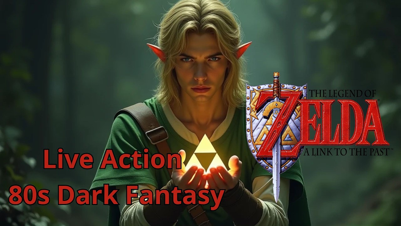 Legend of Zelda A Link to the Past The Dark Fantasy Epic Reimagined in 80s Style Live Action