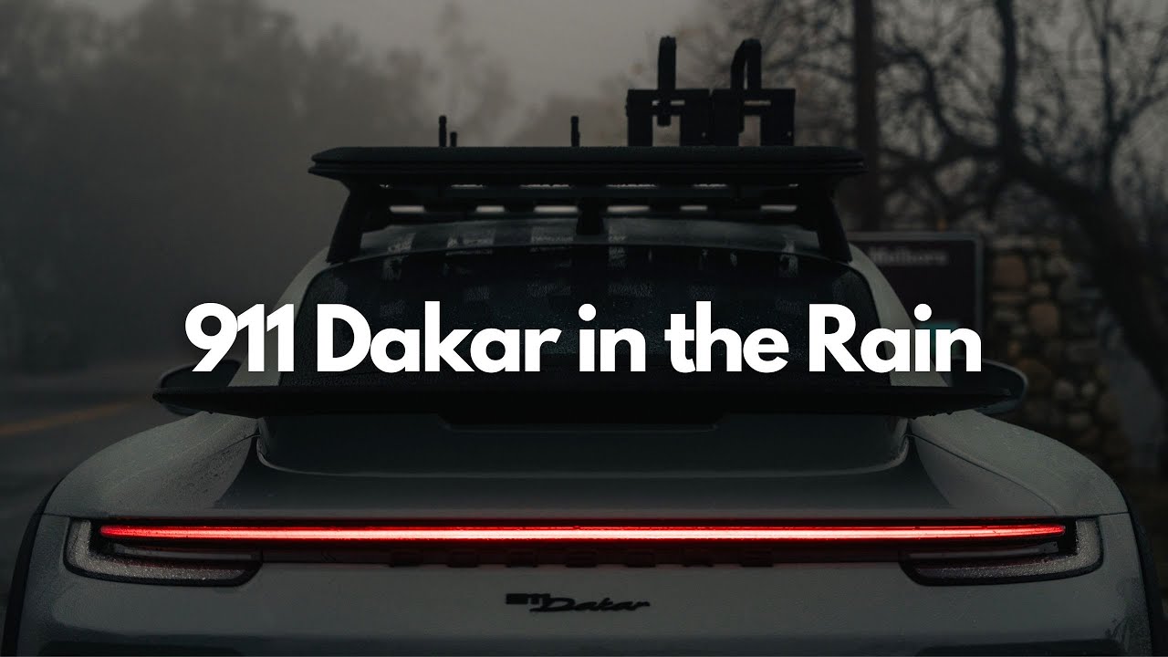 PORSCHE 911 DAKAR 5 MINUTES OF SATISFYING RAINY POV PHOTOGRAPHY