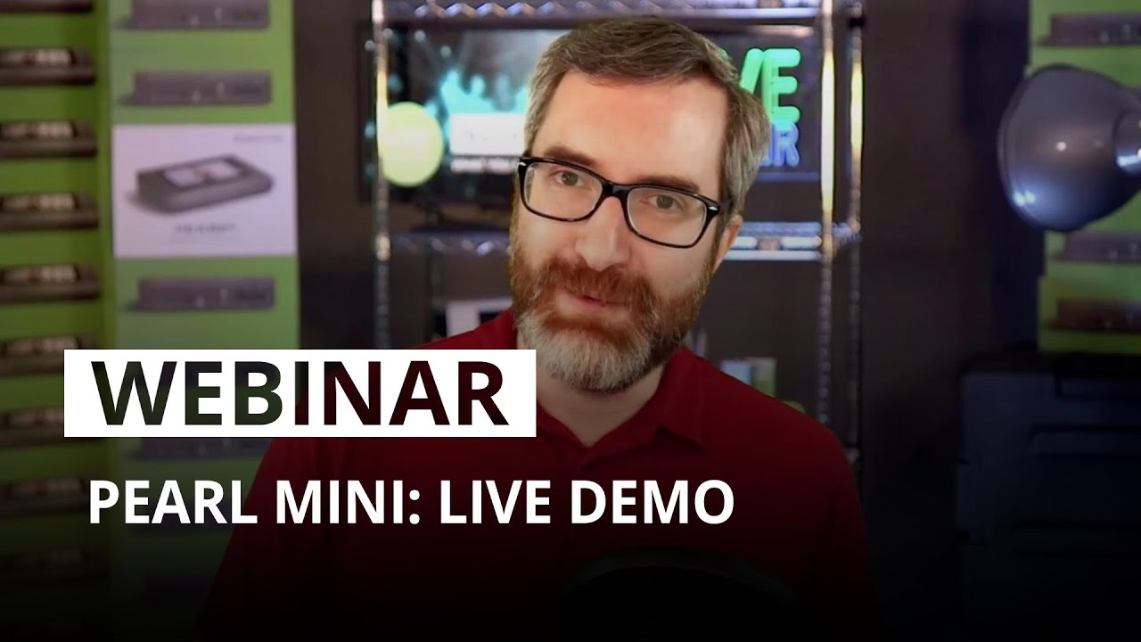 Pearl Mini: Live demo