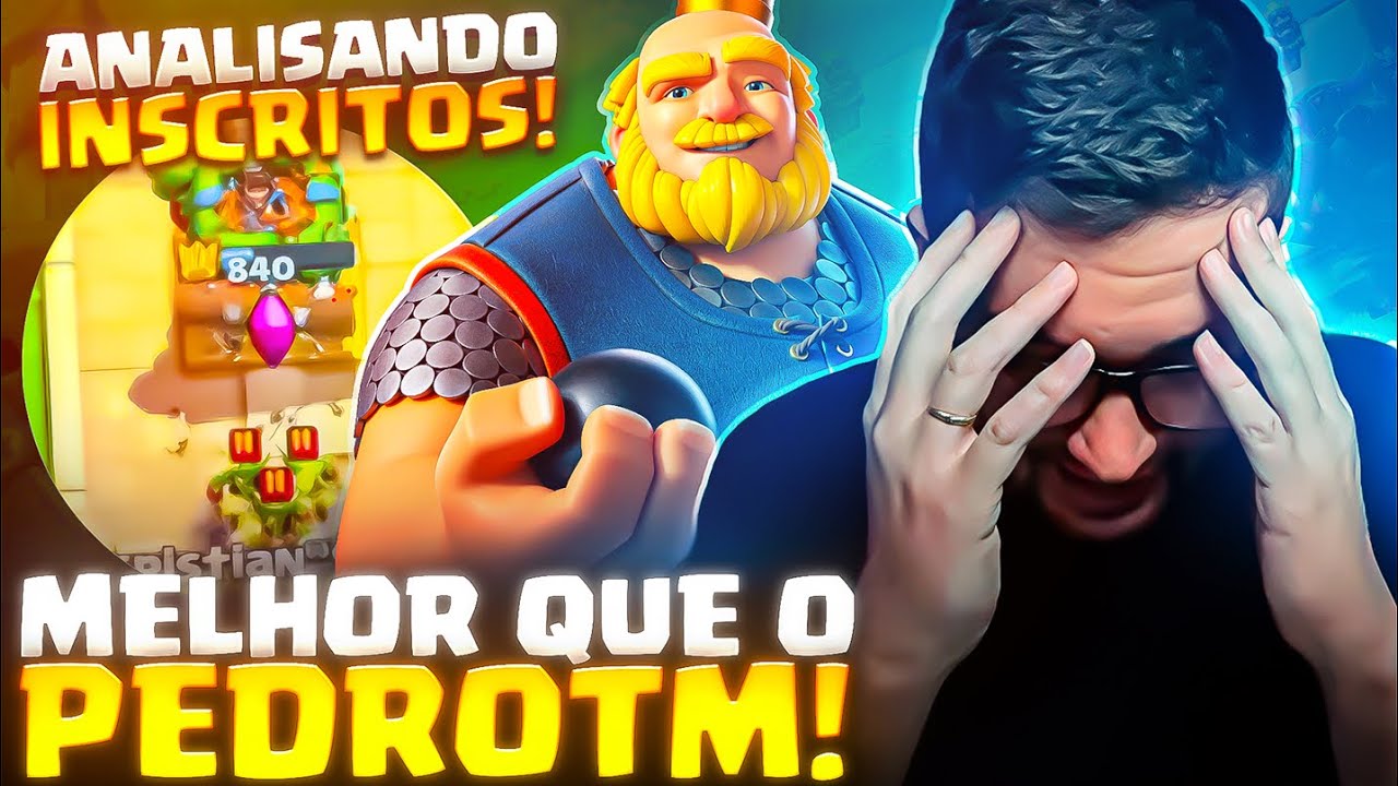 ANALISEI UM INSCRITO QUE JOGA MUITO MAL DE GIGANTE REAL...