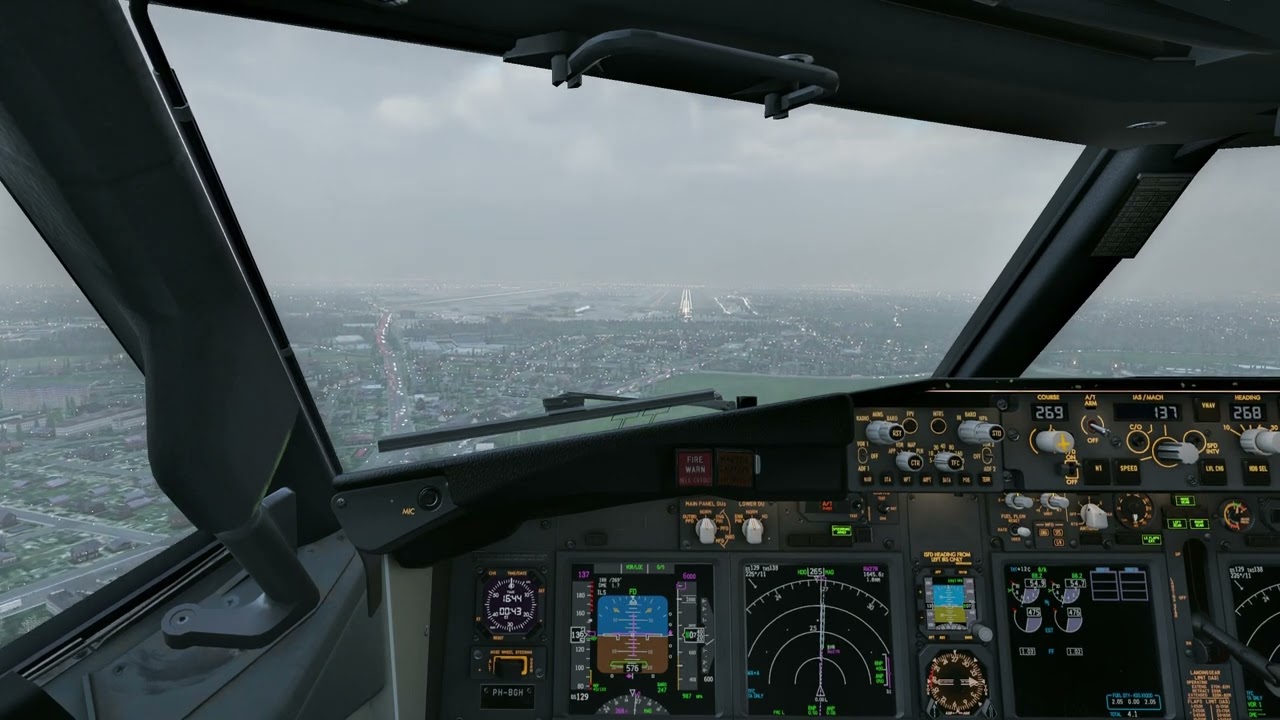 London Heathrow 27R Landing | LevelUP 737 | X-Plane 12