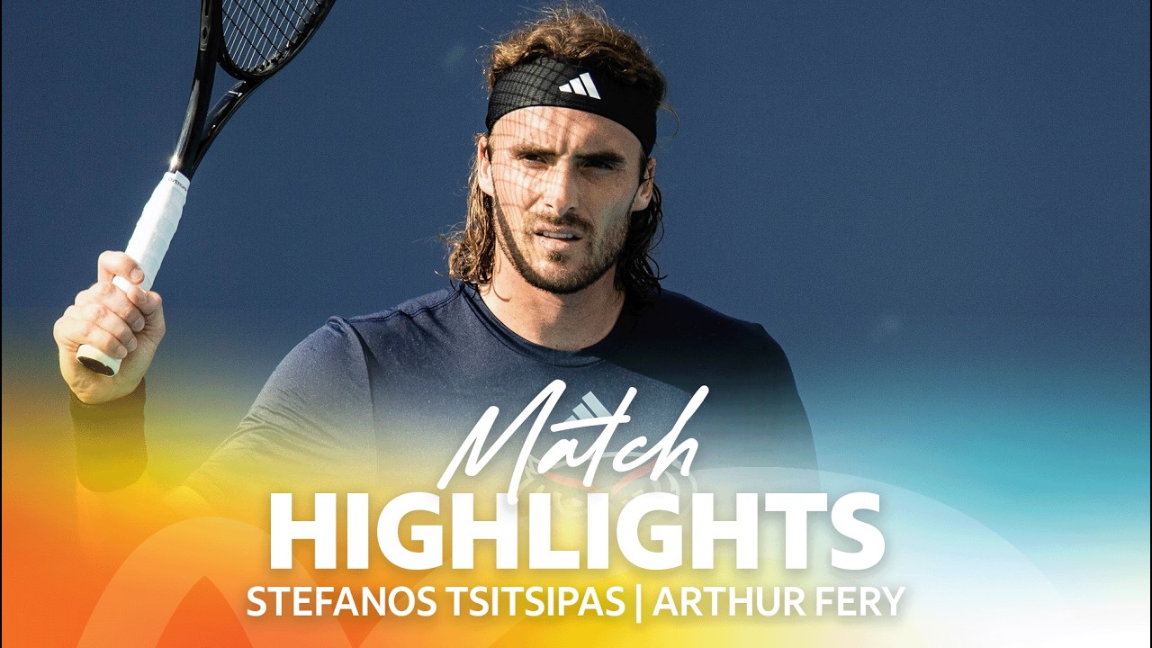 S. Tsitsipas vs. A. Fery Match Highlights | 2026 Miami Open