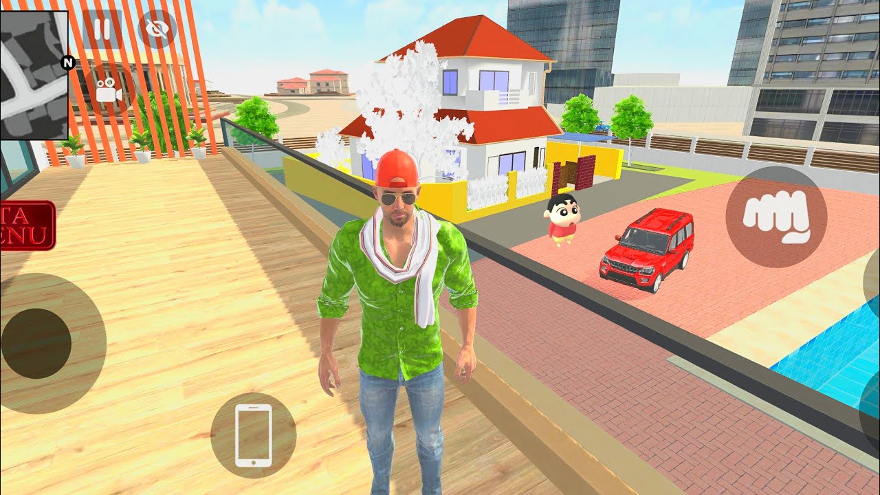 Franklin ki city mein shinchain ka Ghar a Gaya 🏠 indian left auto simulator 💥😯 shinchen ka house 🏡🏠