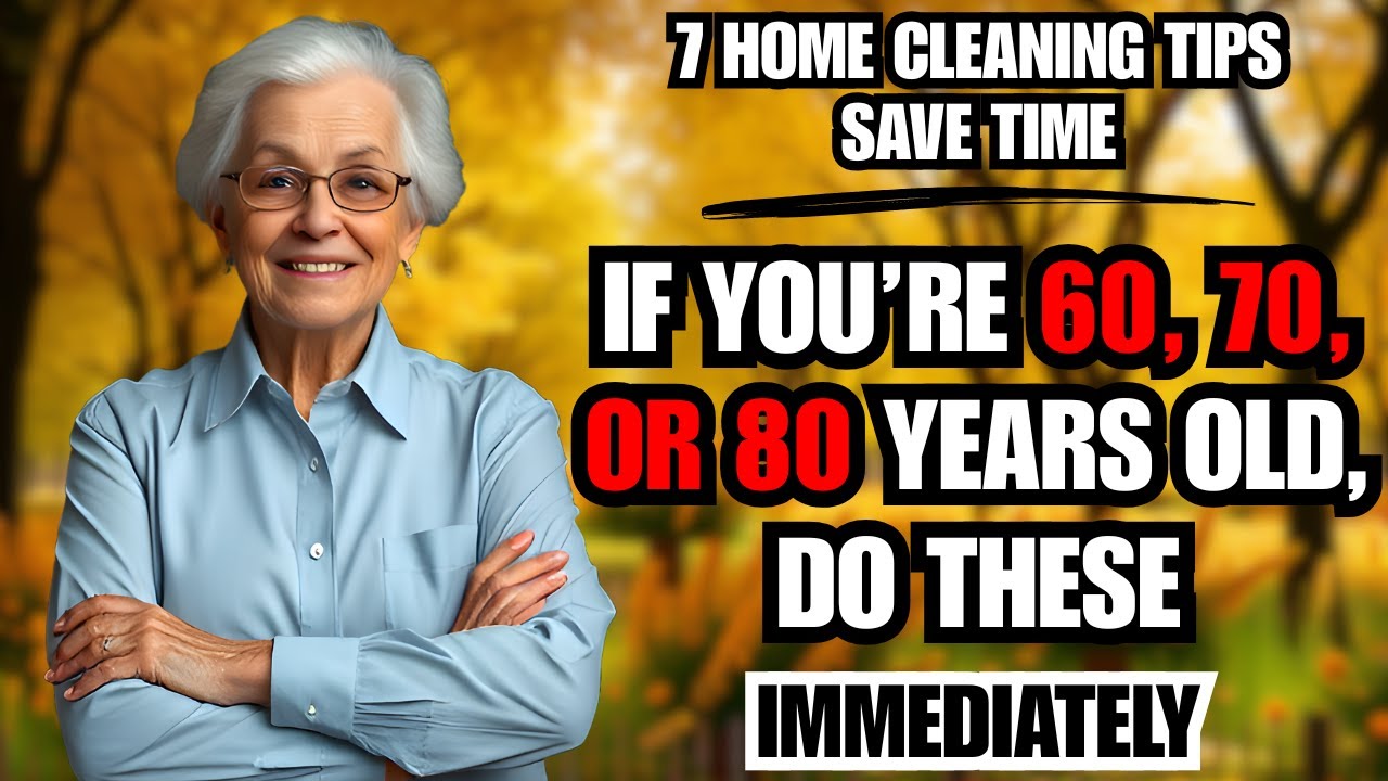 7 Simple Home Cleaning Hacks for Seniors: Save Time & Energy 2025 | senior health