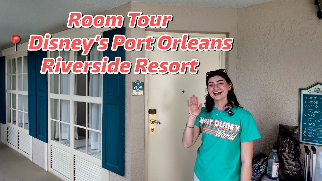 Disney's Port Orleans Riverside Resort Room 9109 Tour!