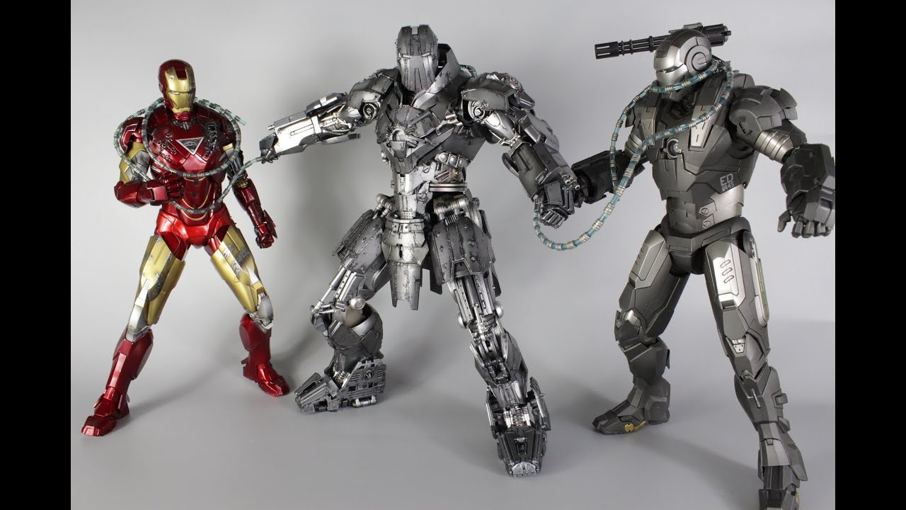 【涛哥测评】HOTTOYS IRONMAN2 whiplash mk2 1：6 scale figure 丧鞭2.0
