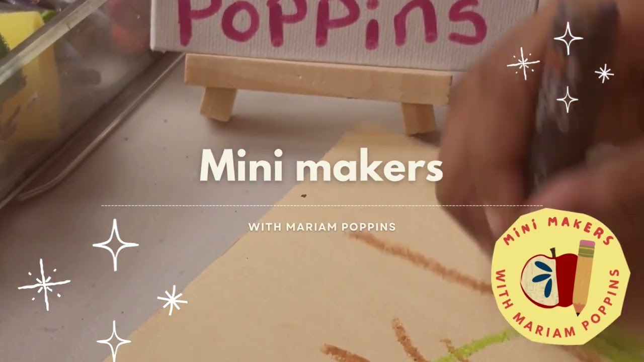 Mini Makers Intro #kidsart #muslimartist #childrensart #familyfun #familyarttime