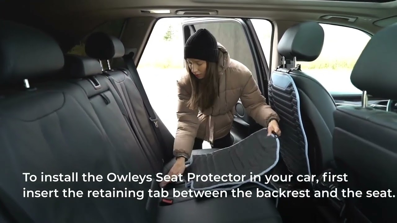 Owleys Highway Kid Car Seat Protector