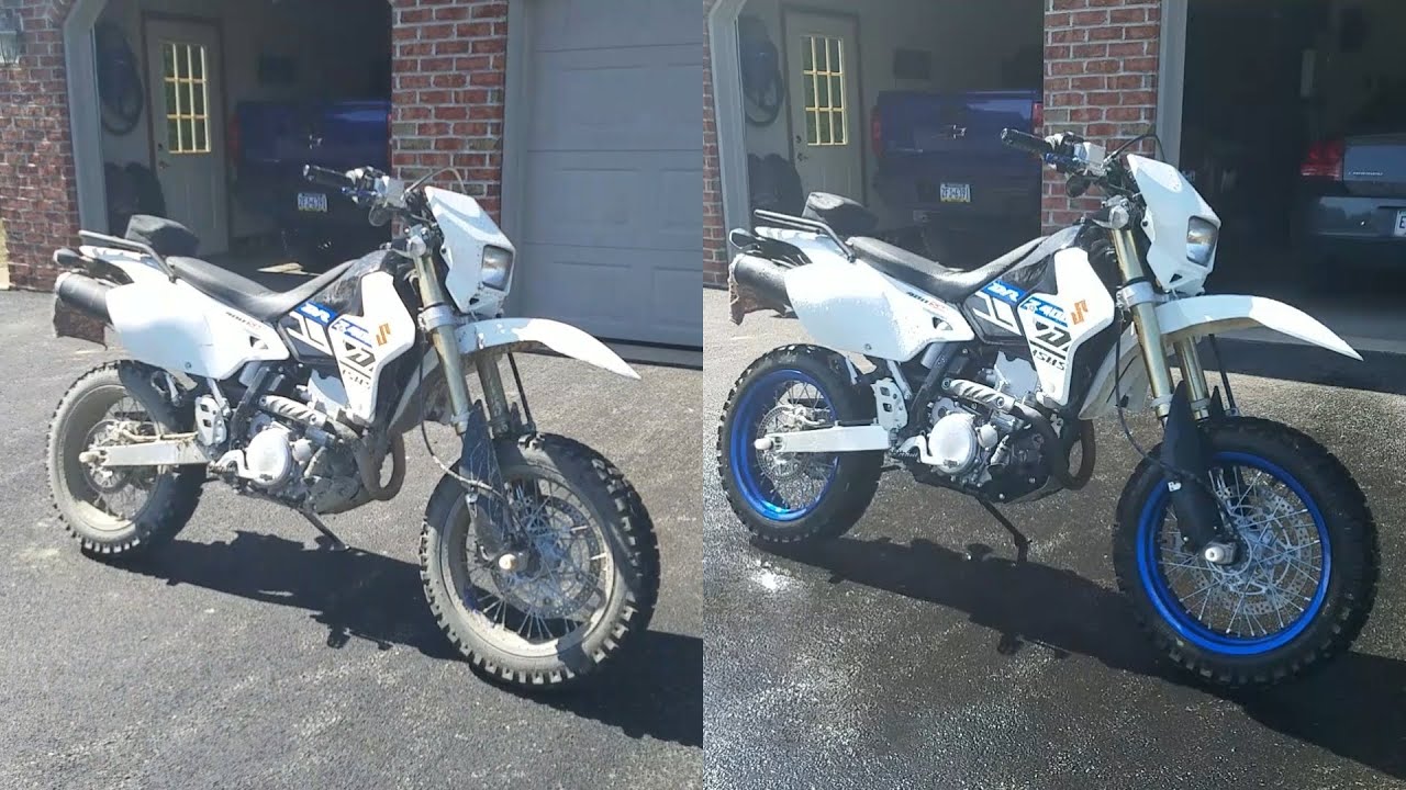 DRZ400SM Off Road Set Up Review