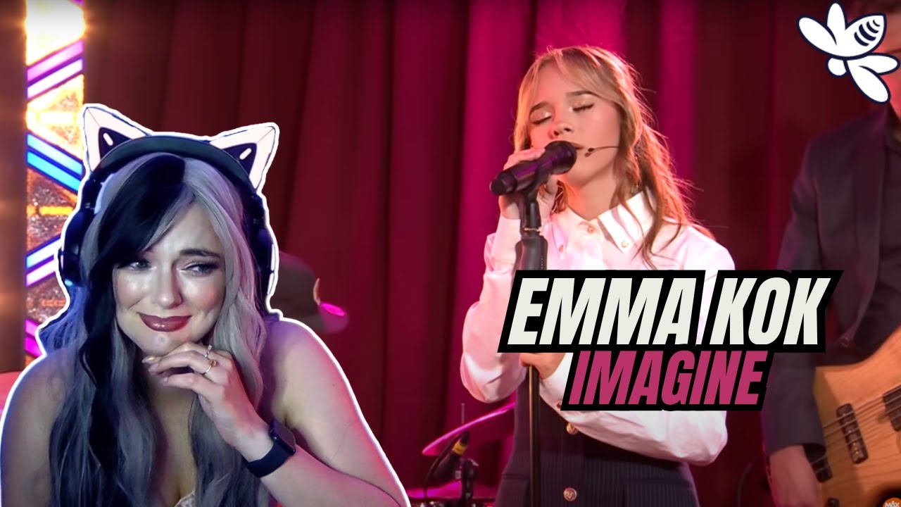 Reacting to Emma Kok - Imagine | CARRIE OP VRIJDAG |Girl react