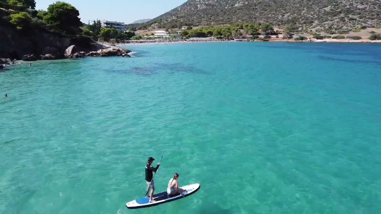 One of the best beaches near Athens.  Porto Rafti - Avlaki Beach