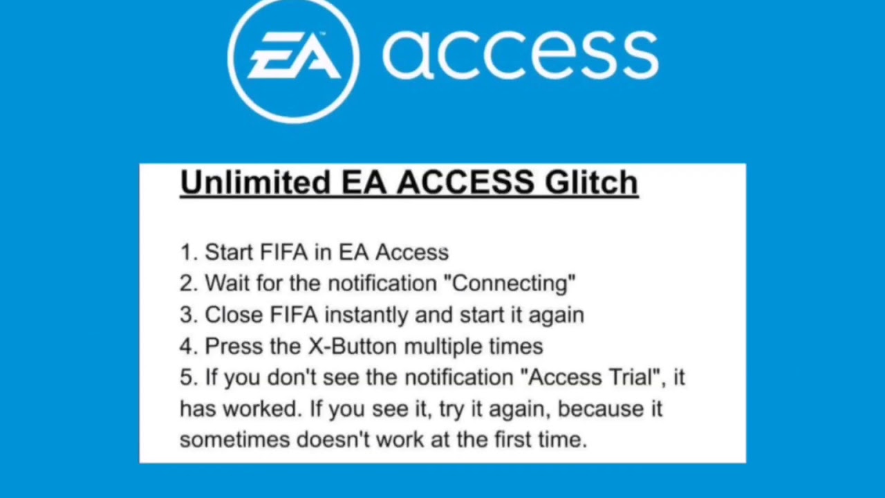 How to get Unlimited Hours on EA Access Glitch ! Unlimited hours glitch ea access