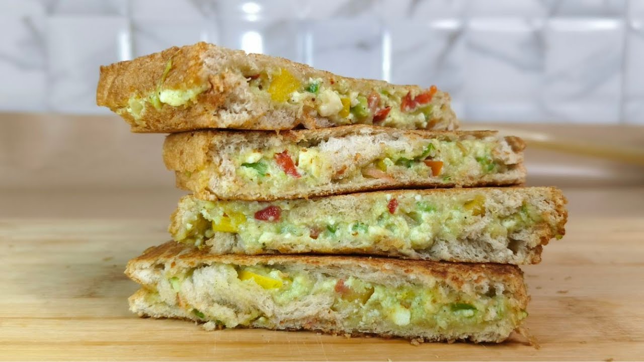 Healthy Avocado Sandwich Recipe | No Cheese, No Mayo | Super Tasty & Easy Breakfast