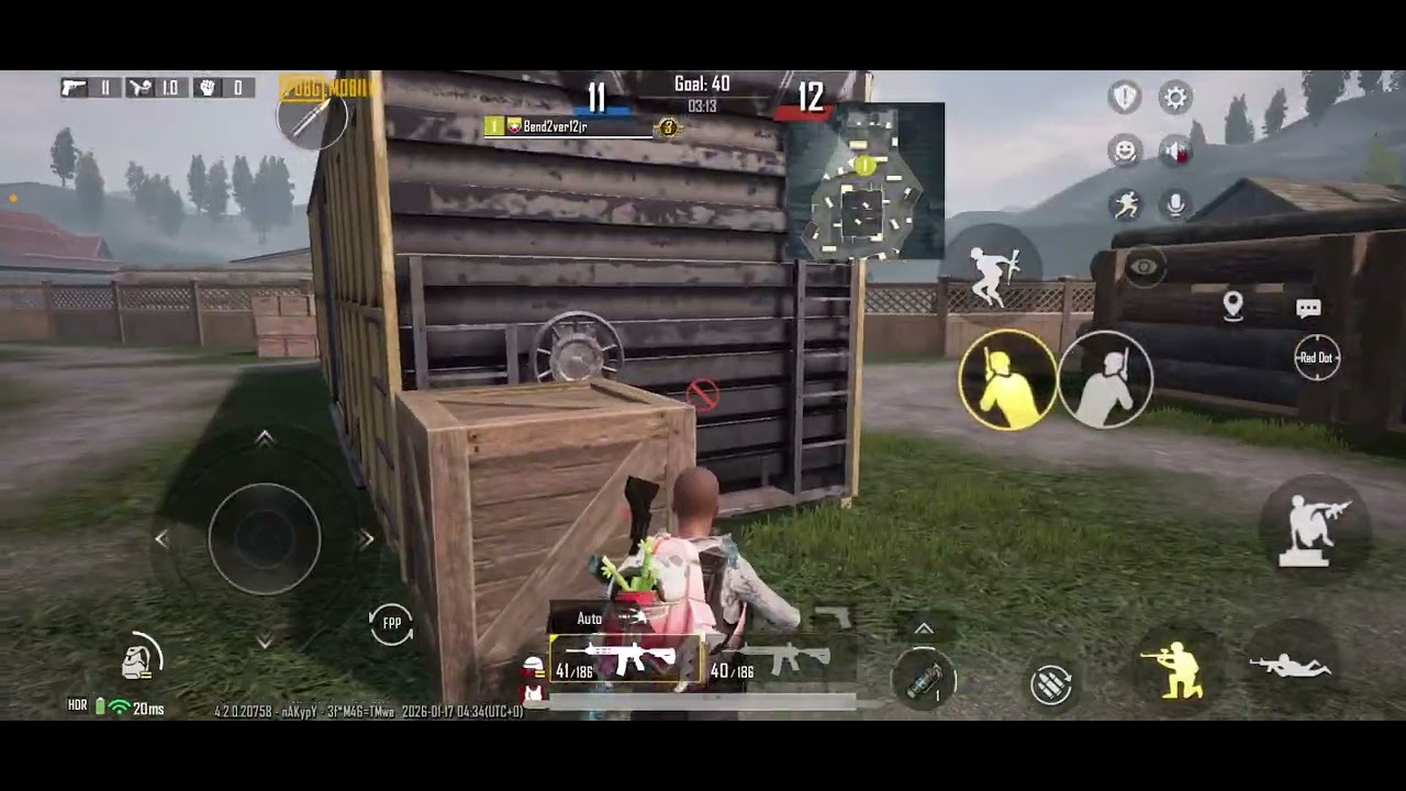1v1 against YouTuber kazepubgm 
