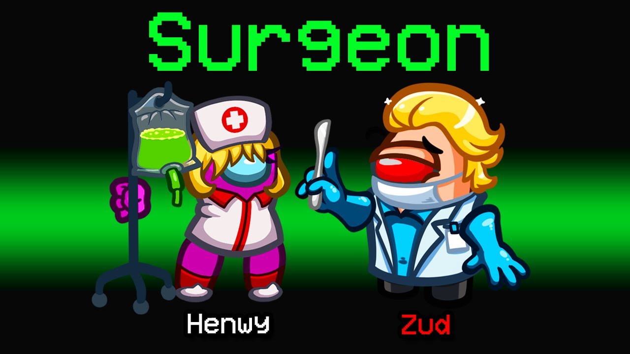 NEW Among Us SURGEON ROLE?! (Toxic Mod)